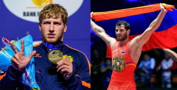 Ermeni güreşçiler Avrupa şampiyonları oldu