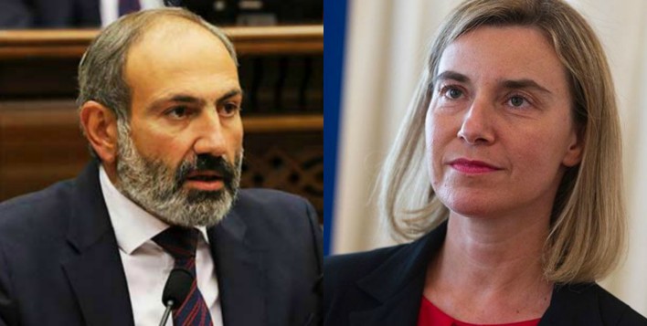 Federica Mogherini Nikol Paşinyan’ı Brüksel’e davet etti