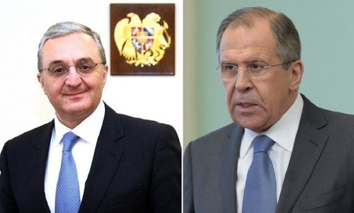 Ermenistan ve Rusya Dışişleri Bakanları telefonda görüştü