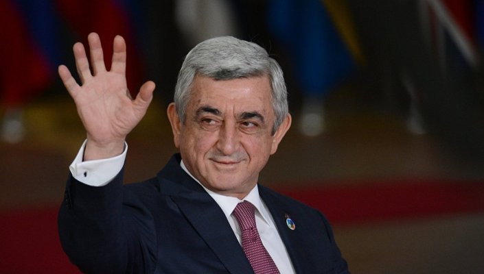 Serj Sarkisyan, parlamentoda çoğunluk oluşturan partinin başkanı olmaya devam edecek
