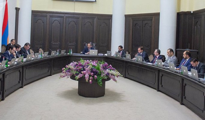 Ermenistan hükümet programı Milli Meclise gönderildi