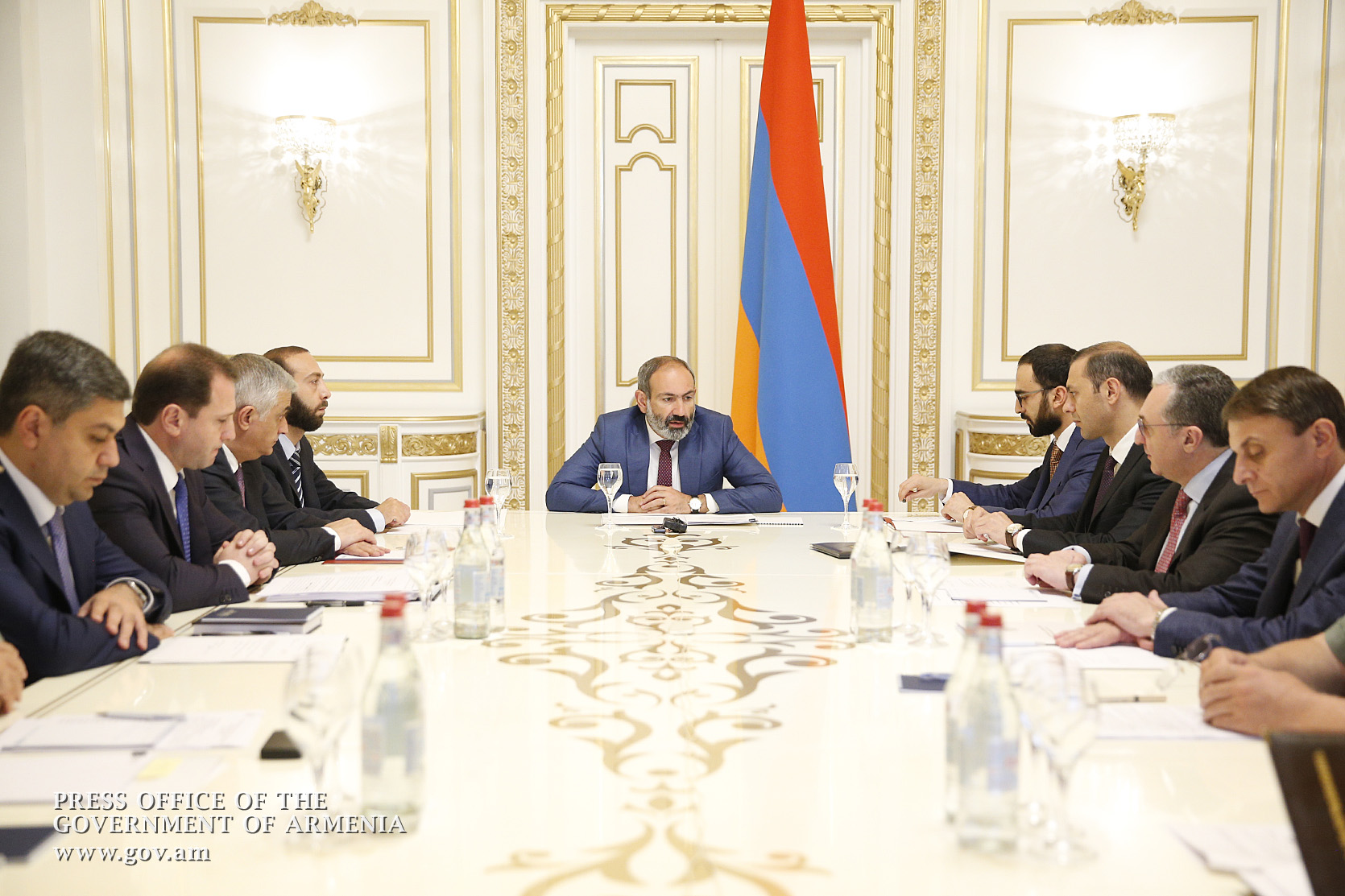 Ermenistan'da Milli Güvenlik Konseyi'nin toplantısı düzenlendi