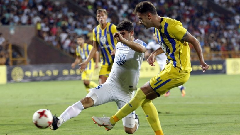 Pyunik Yerevan ile Maccabi Tel Aviv, Ermenistan'da oynanan maçta berabere kaldı