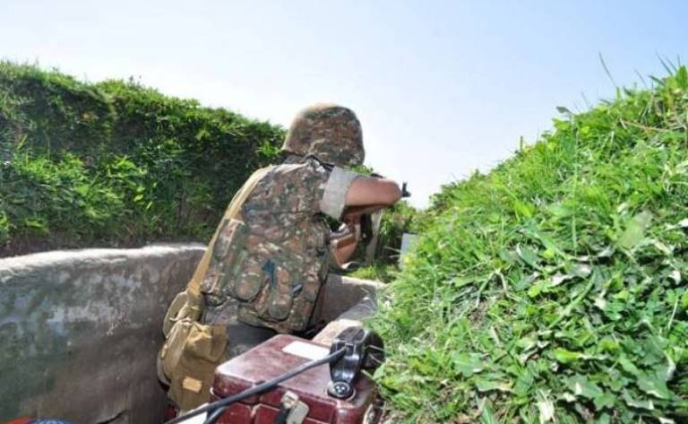 Ermeni güçler, Nahçıvan sınırında Azerbaycan'ın provokasyonlarına cevaben ateş açtı