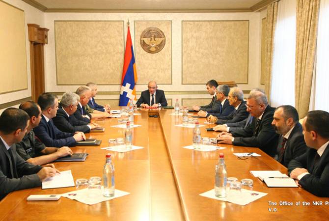 Karabağ Cumhurbaşkanı Güvenlik Konseyi oturumu düzenledi