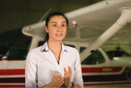 21 yaşındaki Ermeni kız, uçaklar için yenilenebilir enerjiyle çalışan cihaz yarattı (video)
