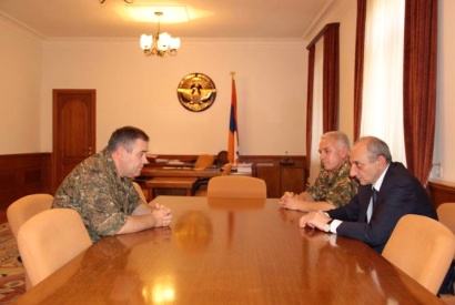 Ermenistan Genelkurmay Başkanı ve Karabağ Cumhurbaşkanı bir araya geldi