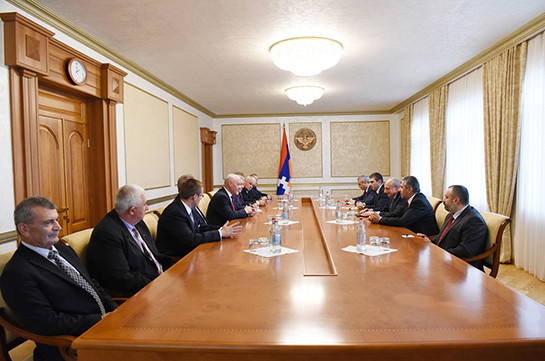 Dağlık Karabağ Cumhurbaşkanı, Polonya'nın Wolomin ilçesi delegesini kabul etti