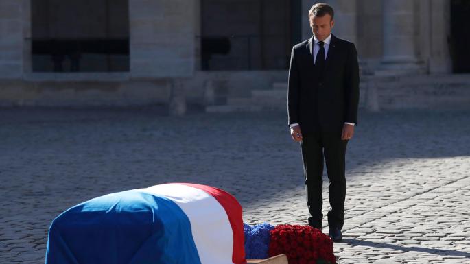 Macron, Aznavour’un cenaze töreninde duygusal bir konuşma yaptı: “Dünya Ermenileri, bugün aklımda sizsiniz “