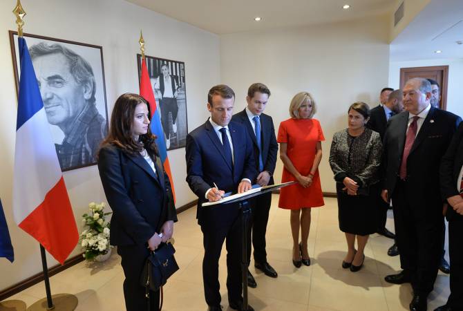 Macron: "24 Nisan, Fransa'da Ermeni Soykırmı'nı anma günü olarak anılacak"