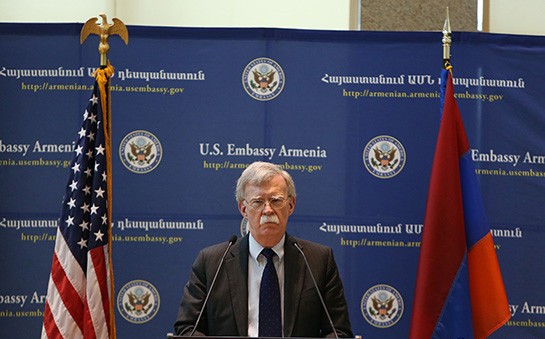 John Bolton: ABD-Ermenistan ilişkileri bizim için stratejik önem taşıyor