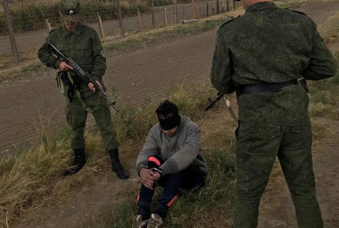 Türkiye-Ermenistan sınırını yasadışı yollardan geçmeye çalışan bir kişi yakalandı