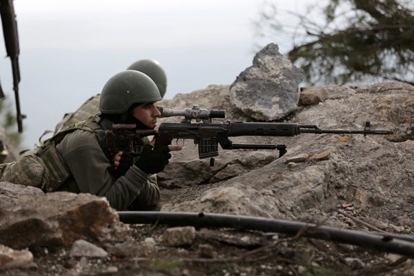 Թուրքական բանակի և քուրդ զինյալների միջև Թել-Աբյադում բախում է տեղի ունեցել