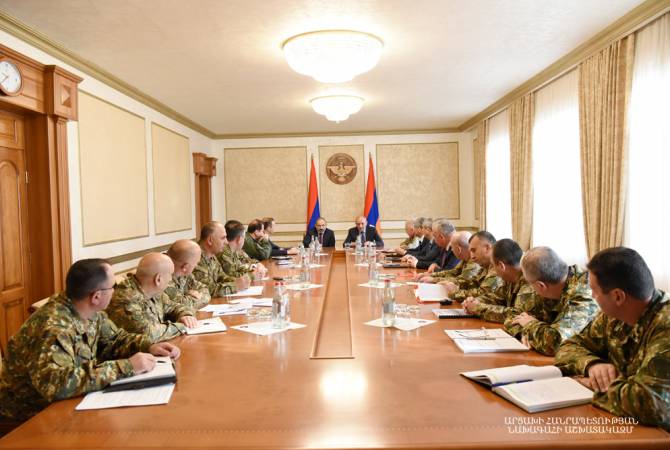 Karabağ Cumhurbaşkanı ile Ermenistan Başbakan Vekili görüştüler