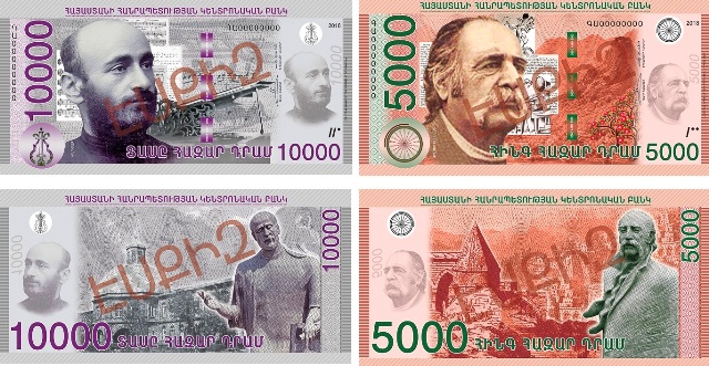 Ermenistan’da yeni paralar piyasaya çıkıyor