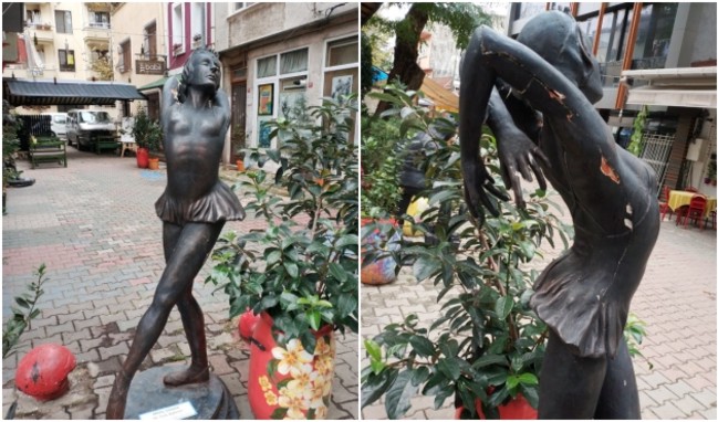 Թուրքիայում սեռական բռնության փորձ` բալետի պարուհու արձանի նկատմամբ