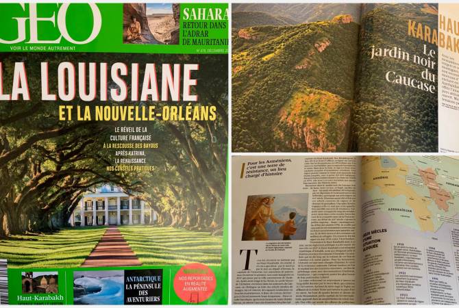Fransız GEO dergisi Karabağ hakkında makale dizisi yayınladı