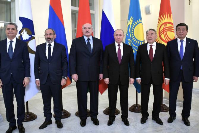 Avrasya Ekonomik Birliği Başkanlığı 2019’da Rusya’dan Ermenistan’a devredilecek