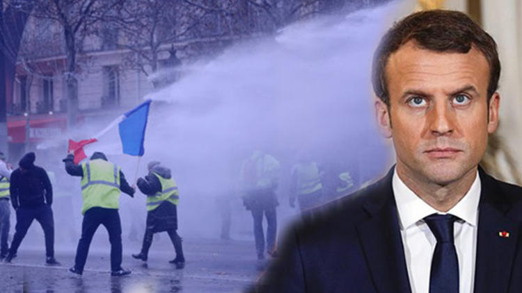 Fransa'da protestolar durduruldu, Macron açıklama yapacak