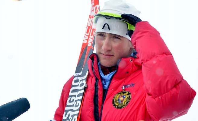 Ermeni kayakçı Mikayelyan Uluslararası Kayak Turnuvası'nda altın madalya kazandı