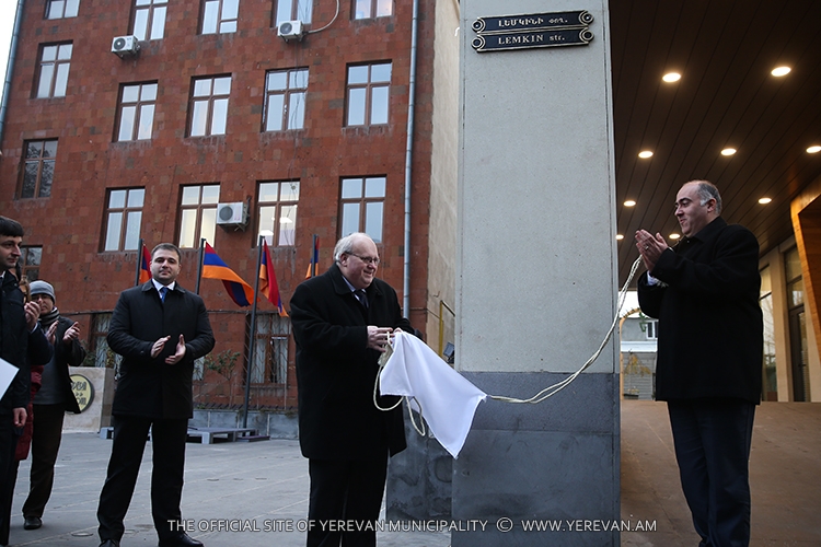 Yerevan’da sokaklardan biri soykırım kavramının mücidi Raphael Lemkin’in adını taşıyacak