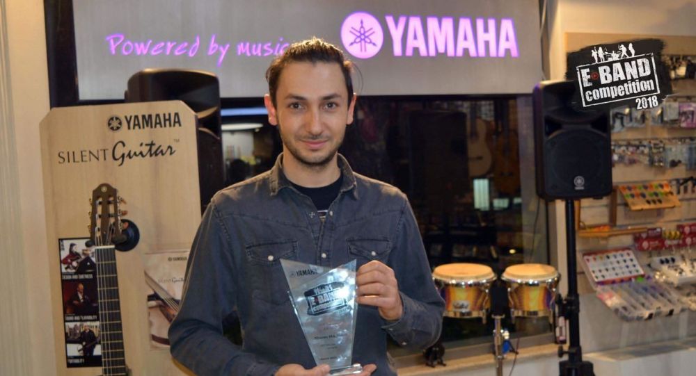 Ermeni müzisyen, “Yamaha E-Band Competition 2018”te en iyi gitarist oldu