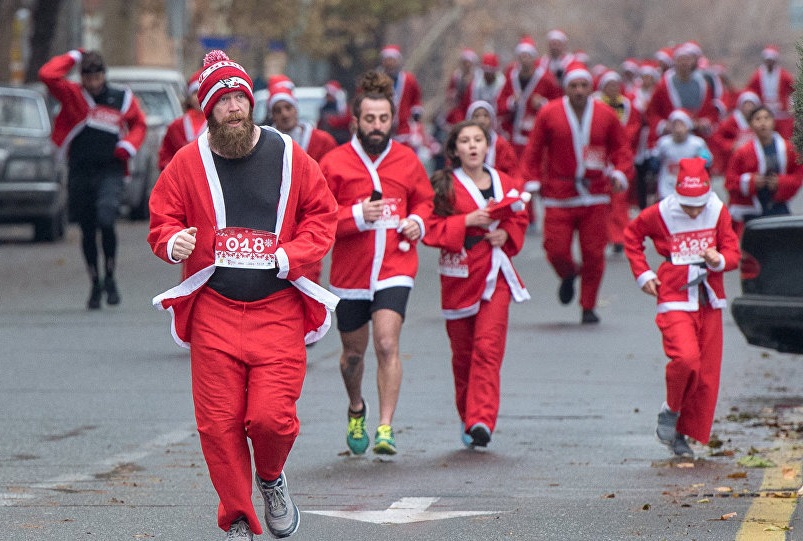 Yerevan'da geleneksel Noel Baba koşusu düzenlenecek