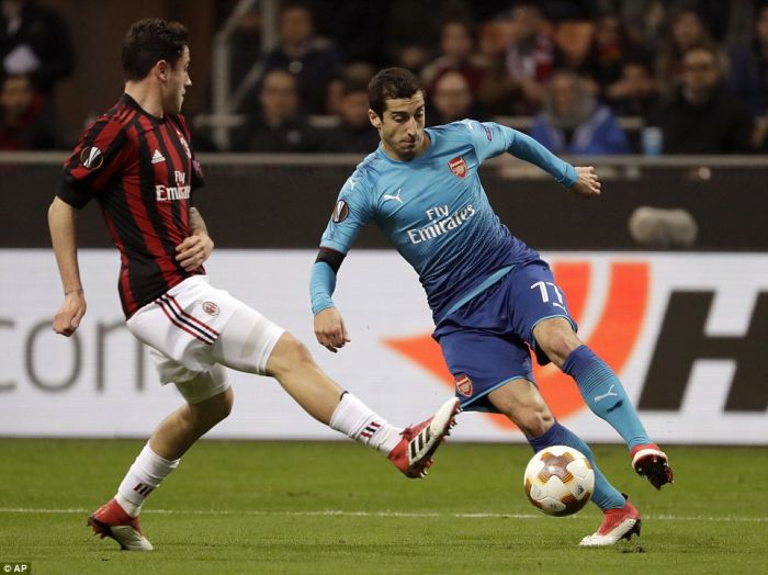 "Milan" Ermeni futbolcu Henrikh Mkhitaryan'la ilgileniyor