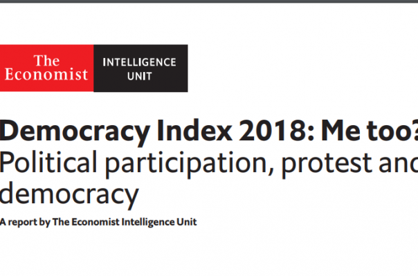 Ermenistan, EIU tarafından hazırlanan "Demokrasi Endeksi 2018"de 8 basamak ilerledi