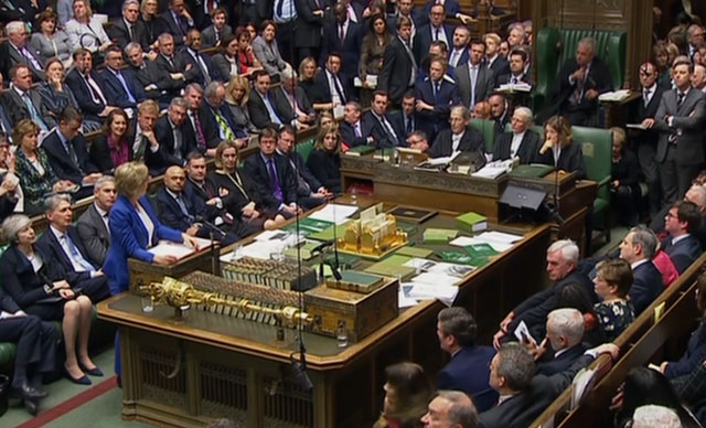 İngiltere Parlamentosu, ülkenin AB'den ayrılmasına dair Brexit Anlaşmasını reddetti