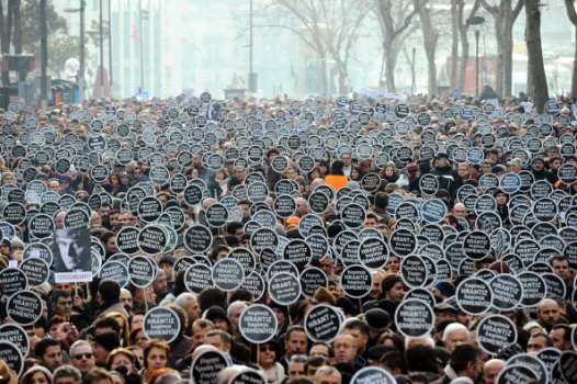 Hrant Dink öldürülüşünün 12. yılı tüm dünyada anılıyor