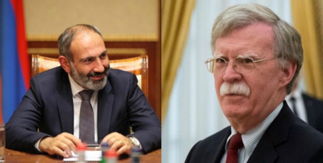 Ermenistan Başbakanı ve ABD Devlet Başkanı’nın Ulusal güvenlik danışmanı telefonla görüştü