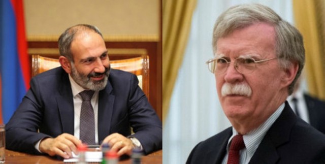 Ermenistan Başbakanı ve ABD Devlet Başkanı’nın Ulusal güvenlik danışmanı telefonla görüştü