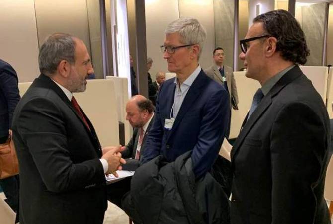 Başbakan Paşinyan, “Apple” CEO'su Tim Cook’u Ermenistan'a davet etti