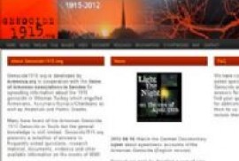 Genocide1915.org web sitesi hizmete girdi