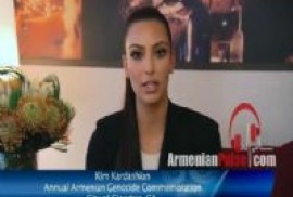 Kim Kardashiandan Ermeni Soykırımının yıldönümü vesilesiyle görüntülü mesajı