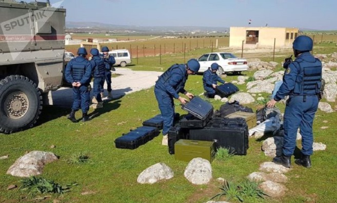 Suriye’ye gönderilen Ermeni insani misyonunun faaliyetlerini gösteren fotoğraflar paylaşıldı