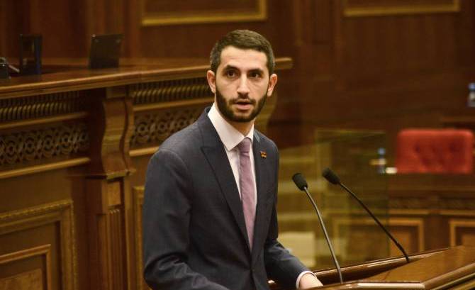 Ermenistan Parlamentosu Milletvekili Aliyev’in açıklamalarının yıkıcı olduğunu söyledi