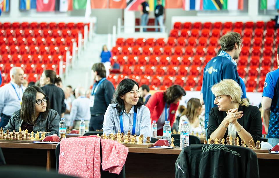 Dünya Satranç şampiyonasında Ermenistan bayan takımı ilk karşılaşmada zafer kazandı