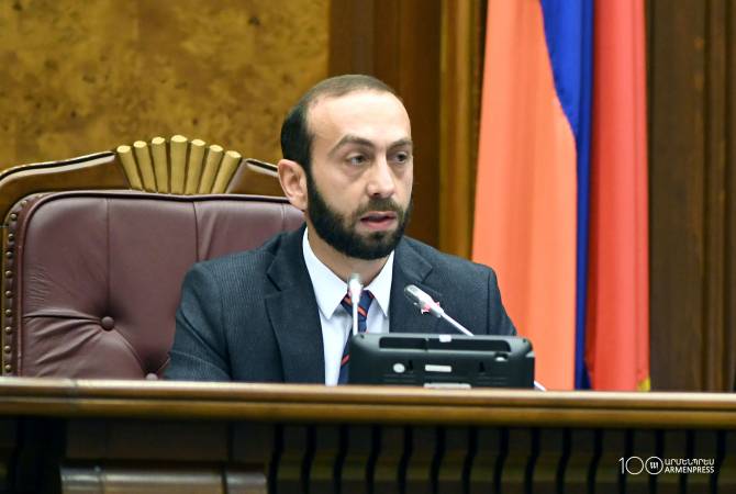 Ermenistan Ulusal Meclisi Başkanı Ararat Mirzoyan başkanlığındaki heyet Almanya'da