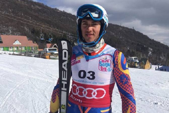 Ermeni kayakçı Ashot Karapetyan Türkiye'de gümüş madalya kazandı