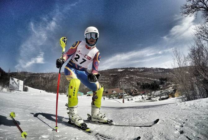 Ermeni kayakçı Ashot Karapetyan Türkiye'de bir madalya daha kazandı