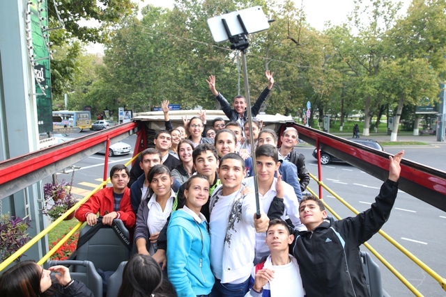 Rus okul öğrencileri tatil için Yerevan’ı tercih ediyorlar