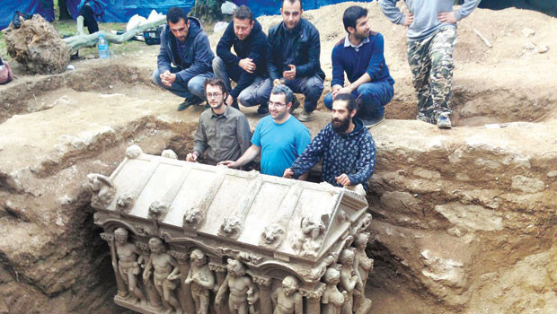 Թուրքիայում հայտնաբերված հռոմեական շրջանի սարկոֆագը թալանված է եղել գանձախույզների կողմից