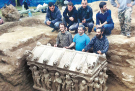 Թուրքիայում հայտնաբերված հռոմեական շրջանի սարկոֆագը թալանված է եղել գանձախույզների կողմից