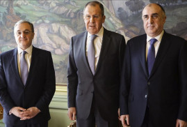 В Москве прошли переговоры глав МИД России, Армении и Азербайджана