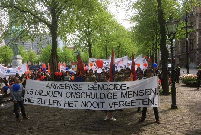 Hollanda Ermenileri, Ermeni Soykırımı'nı tanıma talebiyle Hollanda hükümetine başvurdu