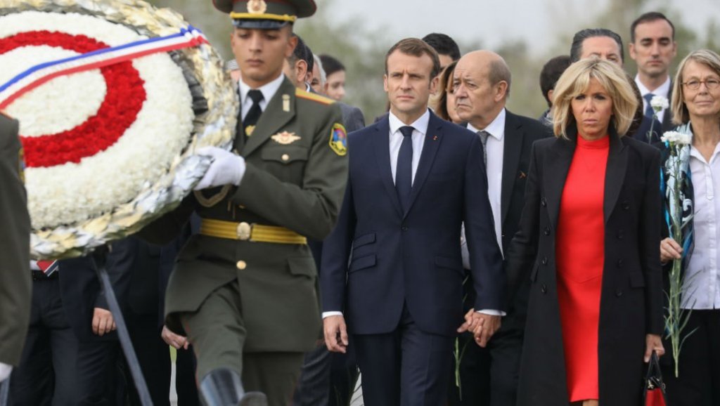 Fransa Cumhurbaşkanı'ndan Ermeni Soykırımı paylaşımı