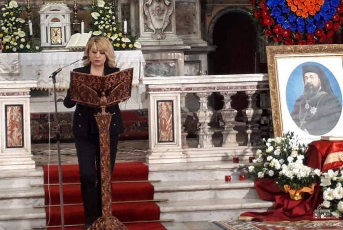 İtalya'da Ermeni Soykırımı’nın kurbanlarının anısına kutsal ayin yapıldı