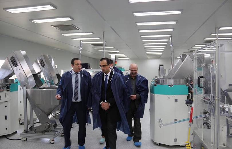 Yerevan’da tıp malzemeleri üreten fabrika açıldı